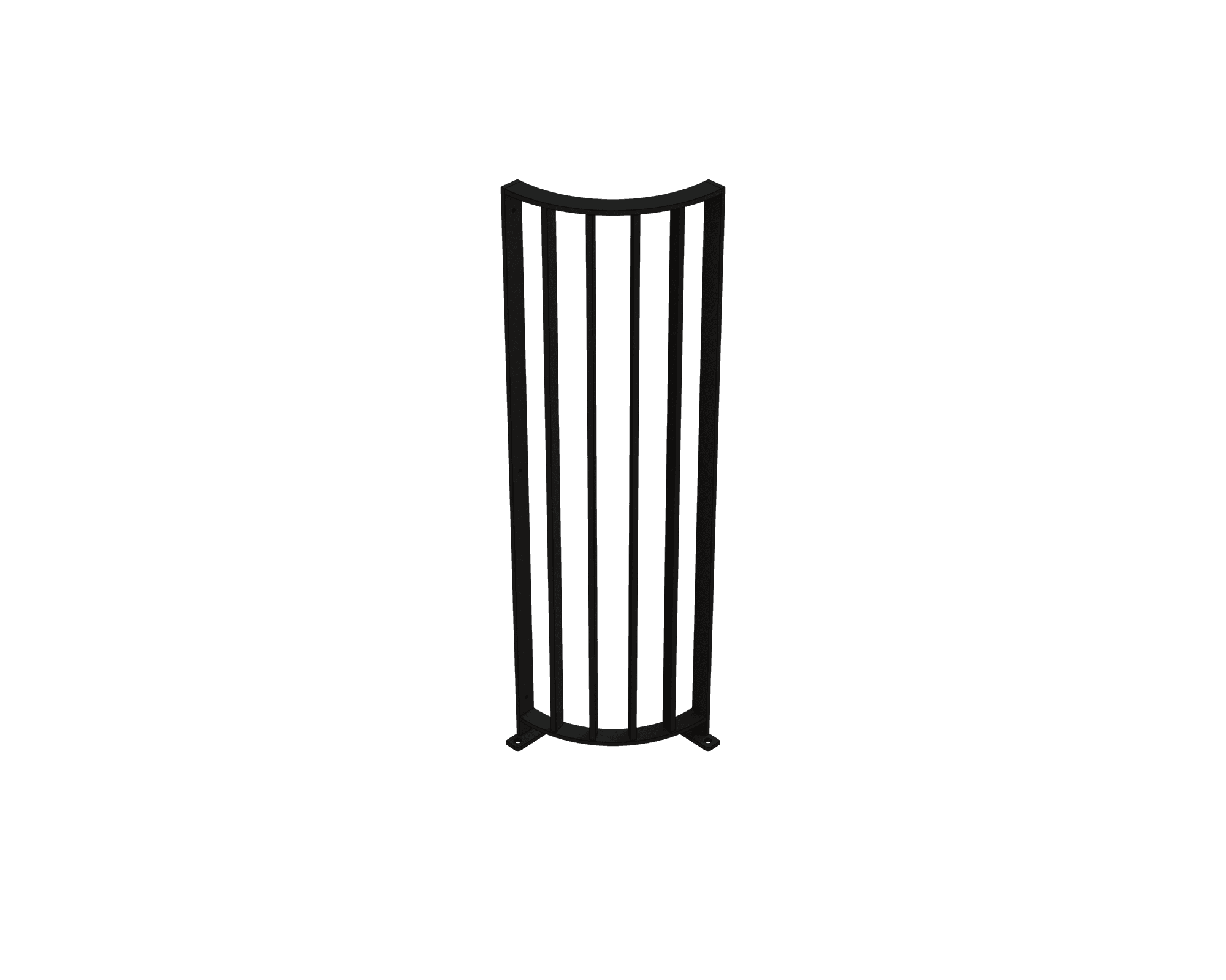 Corner Panels in the Slimline fencing system
